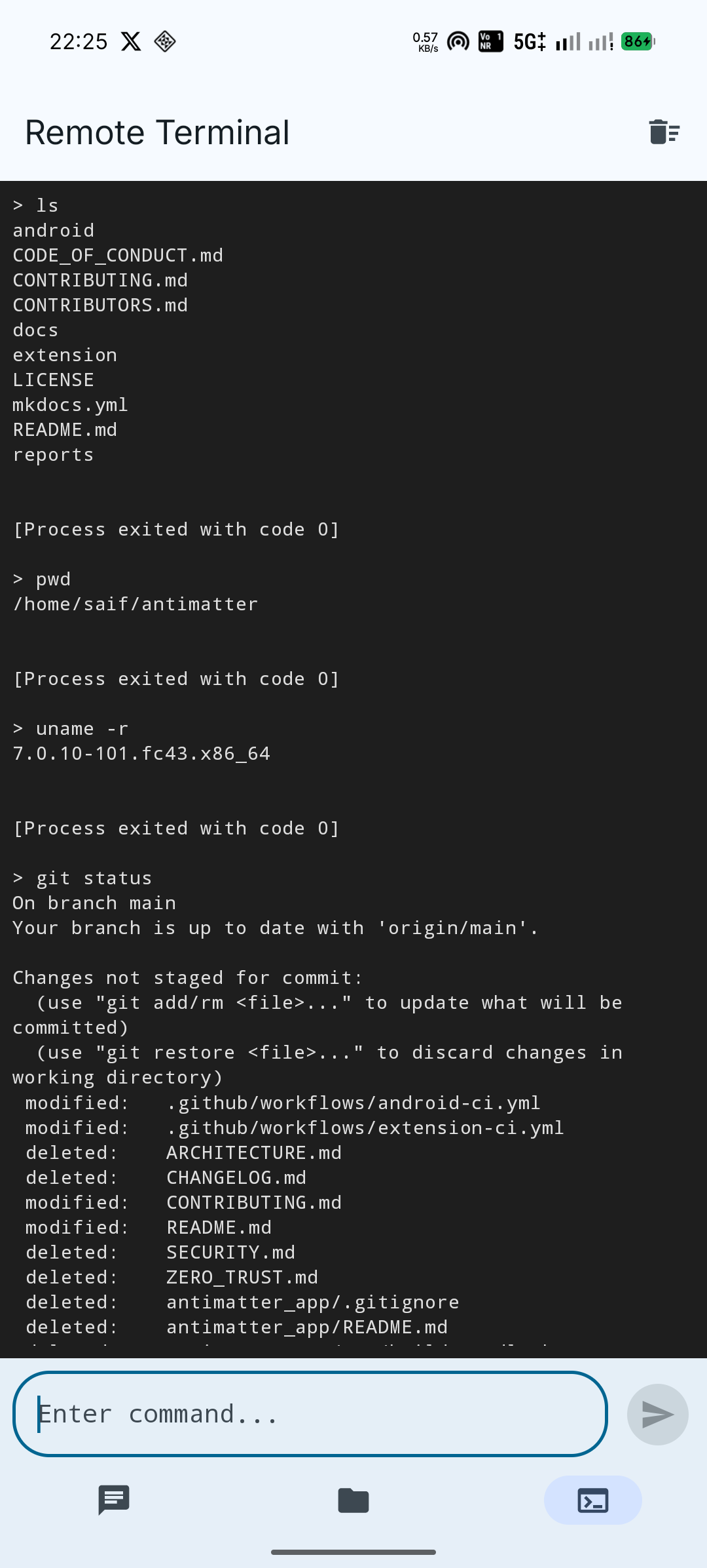 Remote Terminal